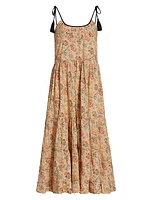 The Breeze Floral Midi-Dress