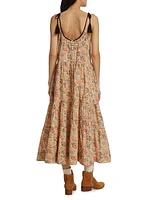 The Breeze Floral Midi-Dress