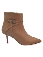 Etienne 75MM Leather Booties