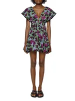 Annato Fortuna Floral Minidress