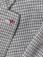 Capri Houndstooth Wool & Silk-Blend Two-Button Sport Coat