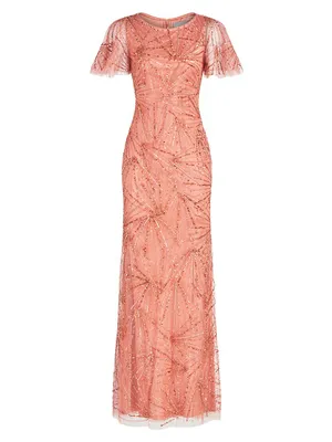 Esther Bead-Embellished Gown