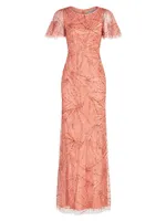 Esther Bead-Embellished Gown