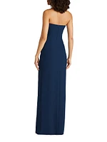 Anastasia Embellished Strapless Gown