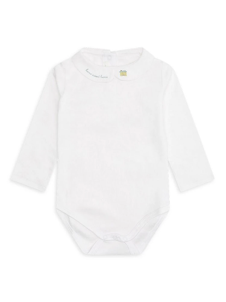 Baby's Home Sweet Collared Bodysuit