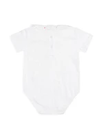 Baby Girl's Elize Ruffle-Collar Bodysuit