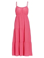 Blakely Cotton Gauze Midi-Dress