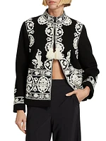 Estate Embroidered Wool Jacket