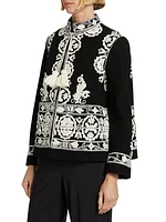 Estate Embroidered Wool Jacket