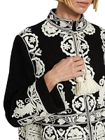 Estate Embroidered Wool Jacket