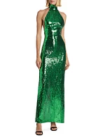 Siren Sequin Sleeveless Gown