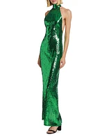 Siren Sequin Sleeveless Gown