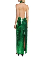 Siren Sequin Sleeveless Gown