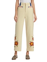 Grandiflora Embroidered Trousers