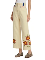 Grandiflora Embroidered Trousers