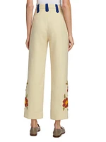 Grandiflora Embroidered Trousers