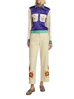 Grandiflora Embroidered Trousers