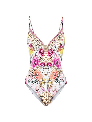 Floral One-Piece Swimsuit