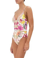 Floral One-Piece Swimsuit