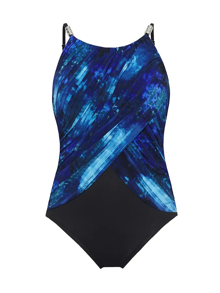 Hazy Daze Lisa Tie-Dye One-Piece Swimsuit