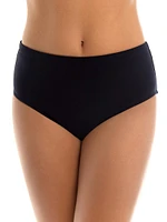 Mid-Rise Jersey Bikini Bottom