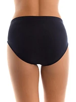 Mid-Rise Jersey Bikini Bottom