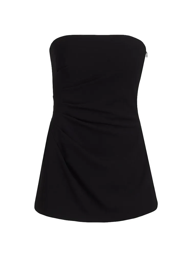 Draped Strapless Top