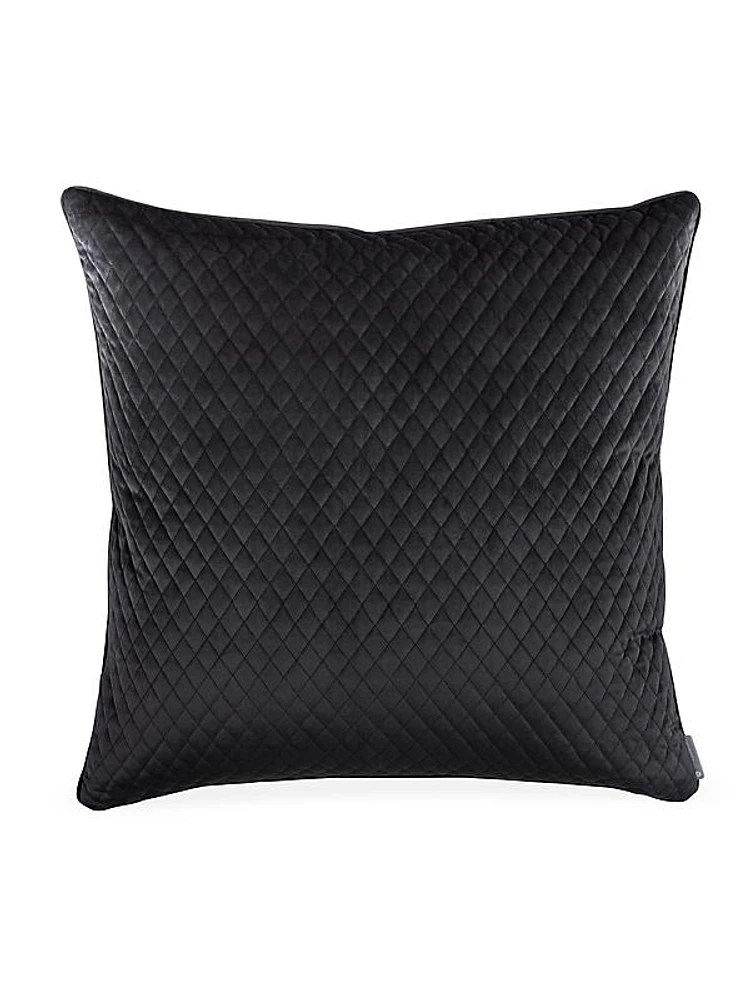 Valentina Quilted Velvet Pillow