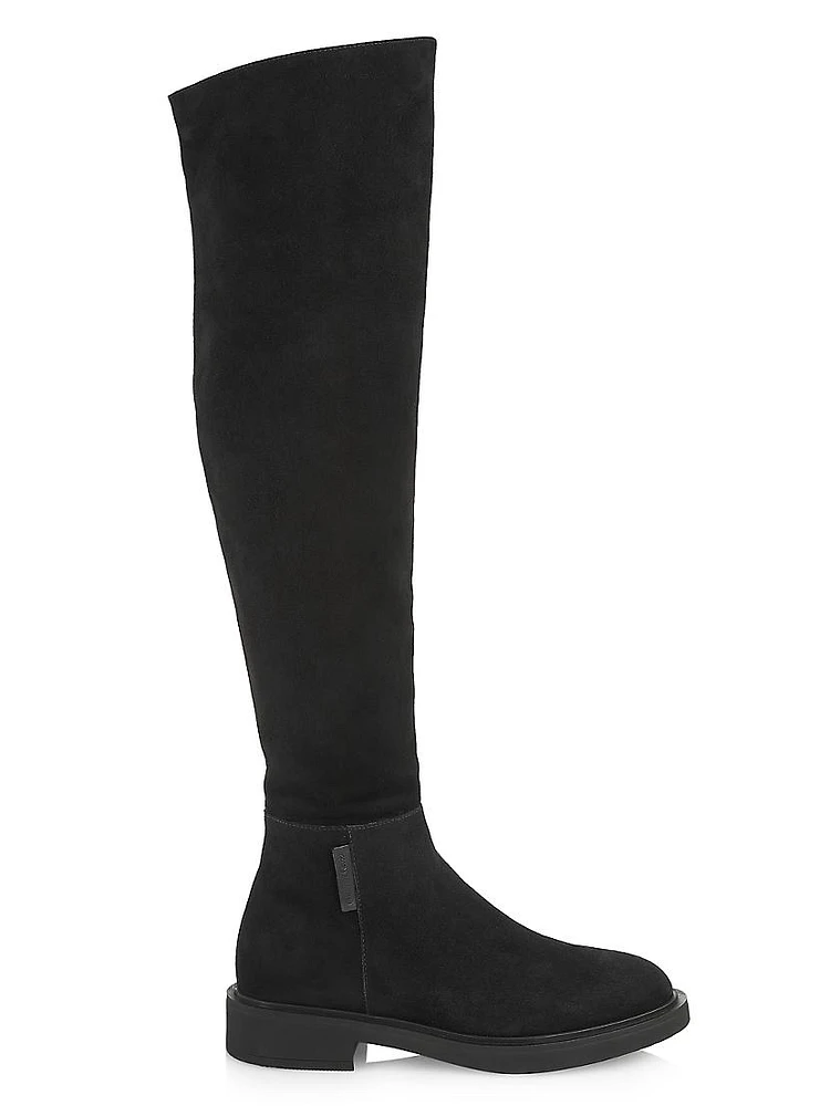 Lexington Suede Over-The-Knee Boots