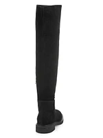 Lexington Suede Over-The-Knee Boots