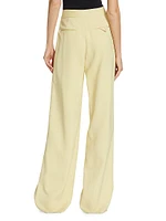 High-Rise Wide-Leg Pants