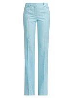 Virgin Wool Monogrammed Pants