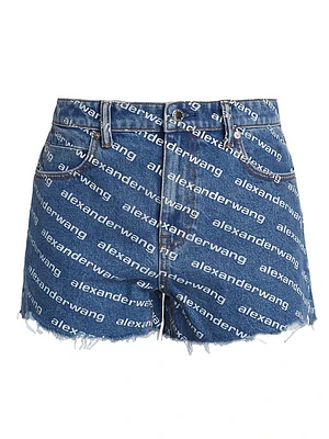 Bite Logo Denim Shorts