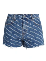 Bite Logo Denim Shorts