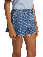 Bite Logo Denim Shorts