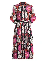 Talitha Floral Shirtdress