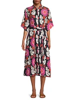 Talitha Floral Shirtdress