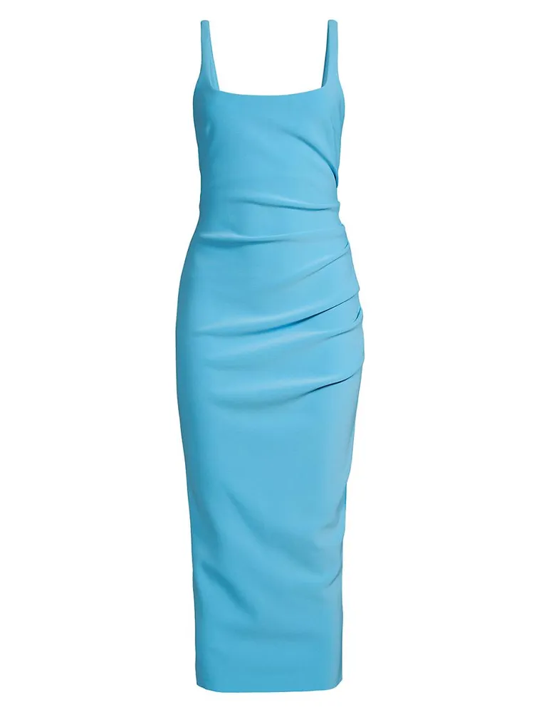 Karina Crepe Midi-Dress