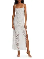 Reet Embellished Lace Slipdress