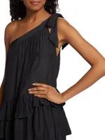 Riley One-Shoulder Minidress