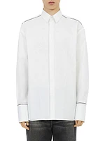 Piped Poplin Shirt