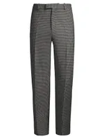 Wool Houndstooth Pants