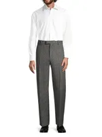 Wool Houndstooth Pants