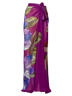 Wild Flower Cover-Up Dress