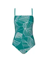 Natural Essence Bandeau One-Piece Swimsuit