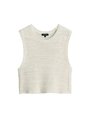 Jackie Cropped Knit Tank
