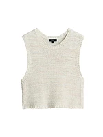 Jackie Cropped Knit Tank