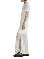 Leah Netted Polo Maxi Dress