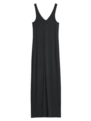 Luca V-Neck Knit Maxi Dress