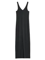 Luca V-Neck Knit Maxi Dress